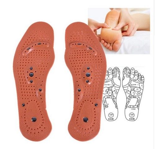 Magnetic Therapy Foot Massage Insoles Men/ Women Comfort Pads Foot Care Massager