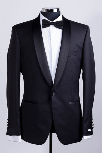 Stainless Steel Black Evening Tuxedo