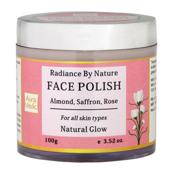 Nature Face Polish With Saffron Almond