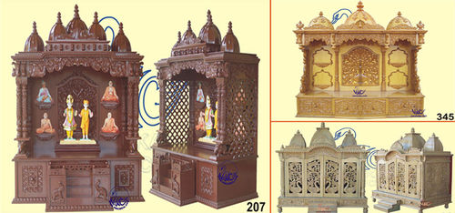 Wooden Handicraft Temples