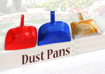 Colored Plastic Dust Pans