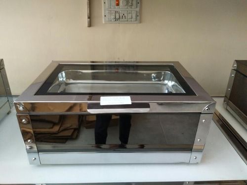 Full Glass Black Sheet Chafing Dish