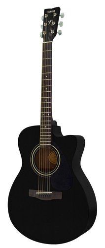 Yamaha FS-100C, 6-String Acoustic Steel Guitar, Right Handed, Black, without Case