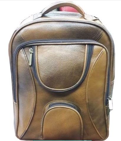 Designer Leather Backpack