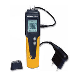 Digital Wood Moisture Meter - Conductivity Measurement Technology, Eight Calibration Scales for 150 Wood Species, Temperature-Corrected Readings