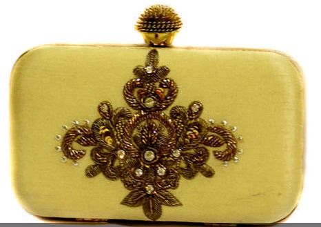 Ladies Embroidered Clutch Bag