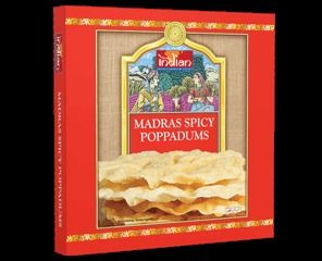 Madras Spicy Poppadums