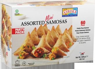 Mini Assorted Samosa (Party Pack)