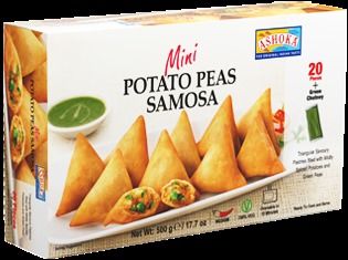 Mini Potato Peas Samosa (Plain Variant)