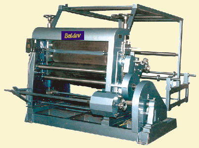 Vertical Type Corrugating Machine