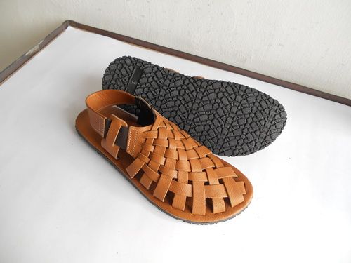 Buy Hiver Thong Strap Corduroy Sandals Men Dark Brown Paaduks