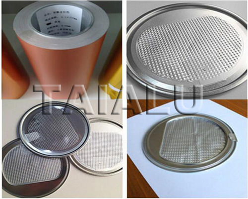 8011 Heat Seal Aluminium Foil For Milk Powder Can Lid