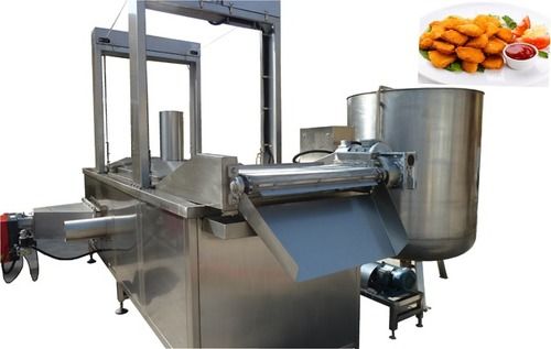 Continuous Chicken Nuggets Fryer Machine Application: Fry Kinds Of Meat