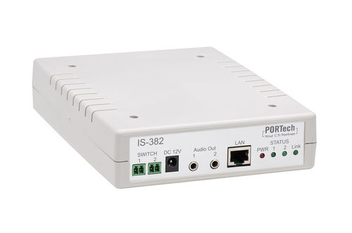 PORTech IS-382 2 Ports IP Audio Gateway