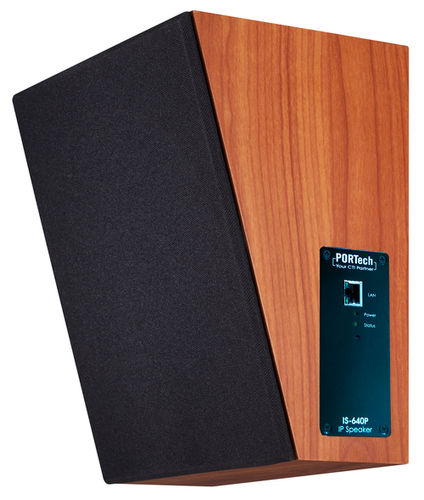 PORTech IS-640P IP POE Wood Speaker