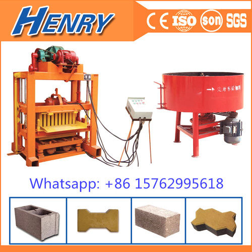 QTJ4-40 9 Inch Hollow Bricks Block Machine