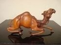 Sitting Leather Camel Statue