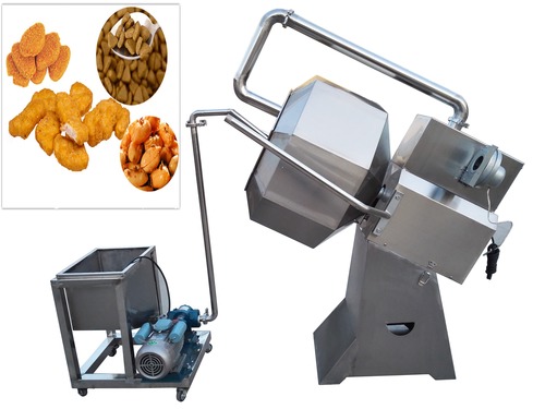 Fried Nuts Seasoning Machine Capacity: 30 Kilogram(Kg)