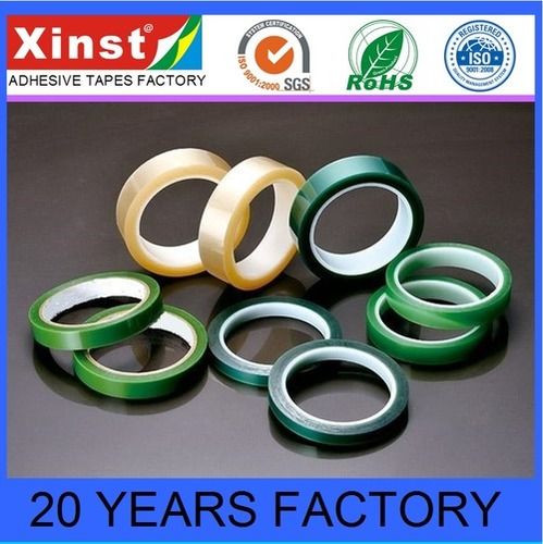 Heat Resistant Green Polyester Pet Film Tape For Spray Coating