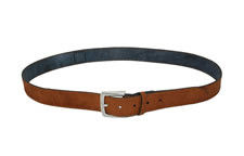 Mens Leather Belt (Red)