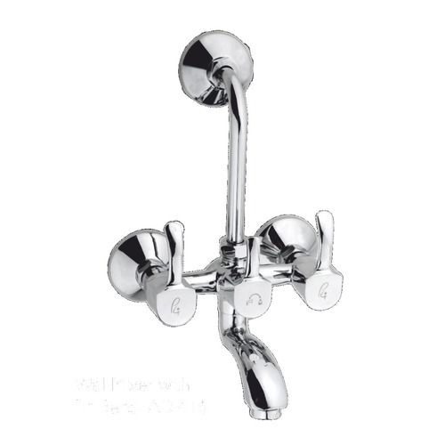 P4 International Wall Mixer With L Bend - AD 416