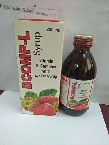 Safe Bcomp-L Vitamin B Complex With Lysine Syrup