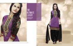 Ladies Banarasi Jacquard Suit