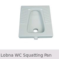 Lobna Wc Squatting Pan Toilet