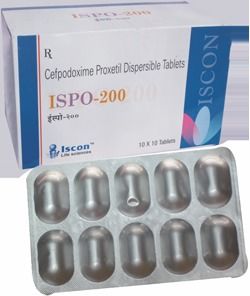Cefpodoxime Proxetil Usp 100/200mg Tablets