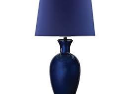 S Blue Table Lamp