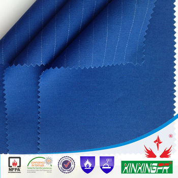 Fire Retardant Antistatic Fabric for safety garments