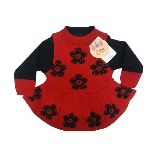 Kids Woolen Frock Suit