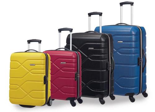 Safari Pentagon 2 Pc Set 55 cms & 65 cms- Small and Medium Polypropylene  (PP) Hard Sided 4 Wheels 360 Degree Rotation Luggage Set/Suitcase Set/Trolley  Bag Set (Cyan-Blue) : Amazon.in: Fashion