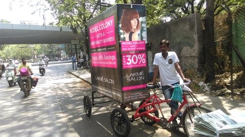 Tricycle Advertising Service