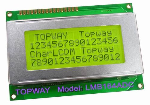  16X4 कैरेक्टर अल्फ़ान्यूमेरिक COB टाइप LCD मॉड्यूल (LMB164A) 