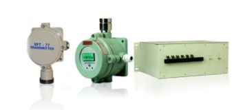 Online Multi Gas Detector With Control Unit