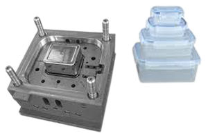 Food Container Mould - Durable Plastic Design , Reliable Performance & Long Service Life