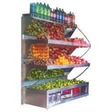 Fruit Display Counter - Premium Quality Materials, Cutting Edge Technology Used, Ideal for Supermarkets