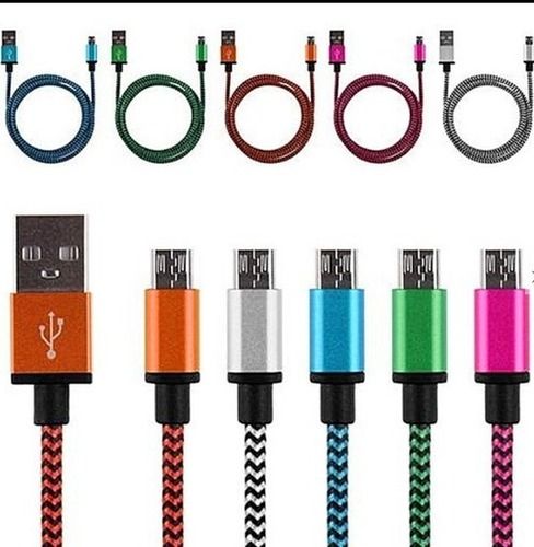  USB माइक्रो डेटा सिंक कम चार्जिंग केबल 