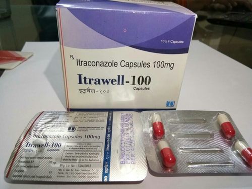 Itrawell 100 Itraconazole Capsules