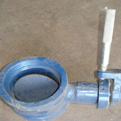 Butterfly Valve For Blower Line In Furnace