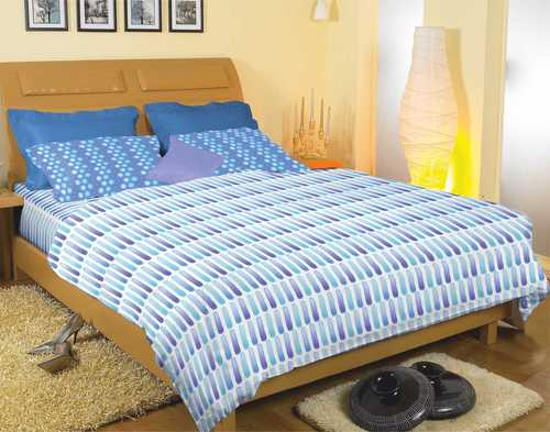 Double Bed Cotton Printed Badsheets