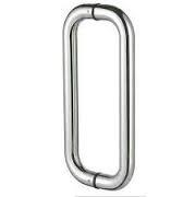 Glass Door Handle - Stainless Steel, Durable Design for Commercial & Residential Use