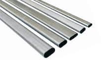 Stainless Steel Capsule Pipe - 33x13 mm & 25x12 mm | Durable, Corrosion Resistant, Ideal for Furniture Applications