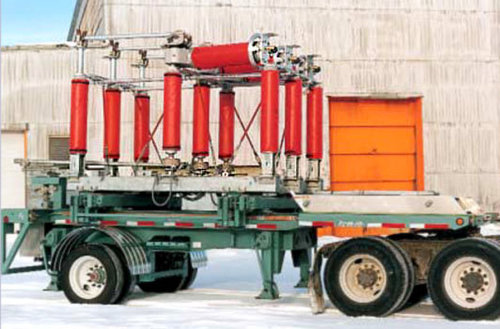 High Voltage Electric Mobile Circuit Breakers