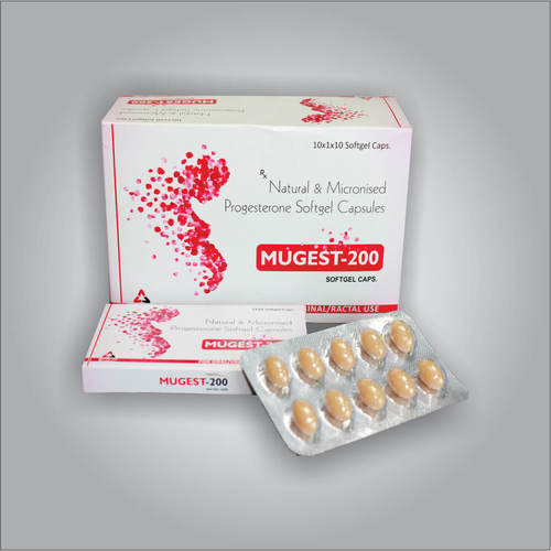 Natural Micronised Progestrone 200mg Softgel Capsule