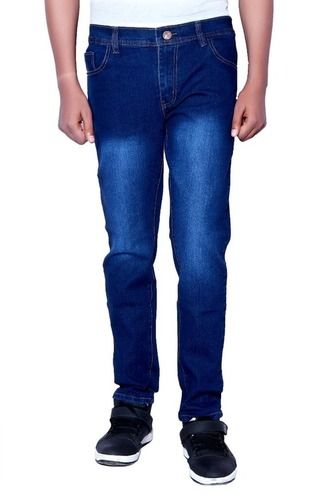 Blue Color Boy Mens Jeans