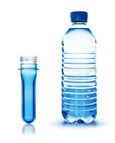 PET Plastic Minerals Water Bottle