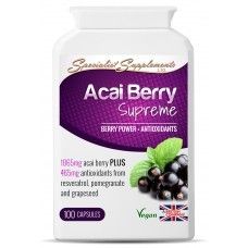 Acai Berry Supreme Capsules Food Supplements