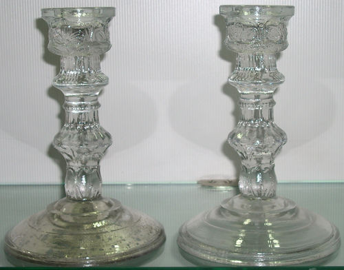 Glass Candle Pillars